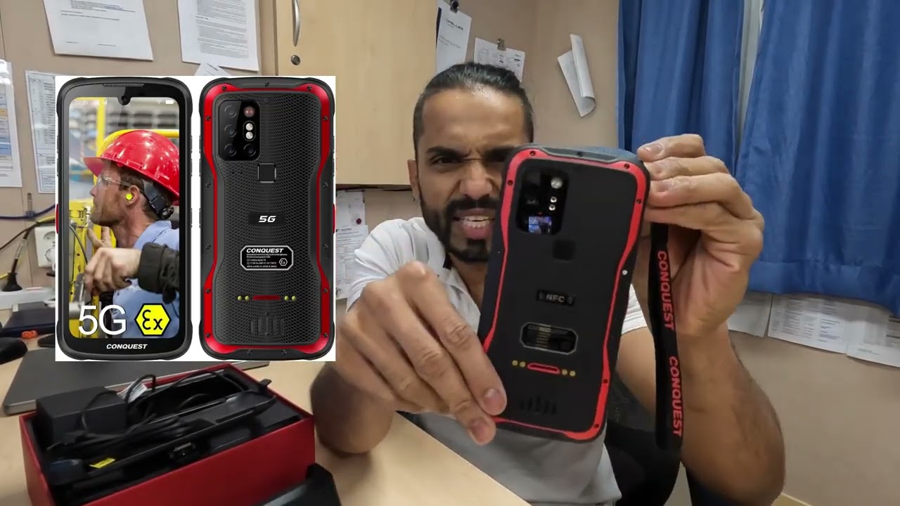 Ex-phone camera.. CONQUEST S20, 5G 4K intrinsically safe phone and camera - unboxing and review