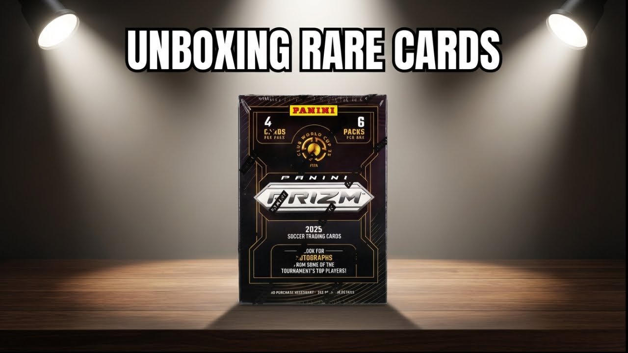 Panini Club World Cup Box Opening | RARE CARD FOUND??