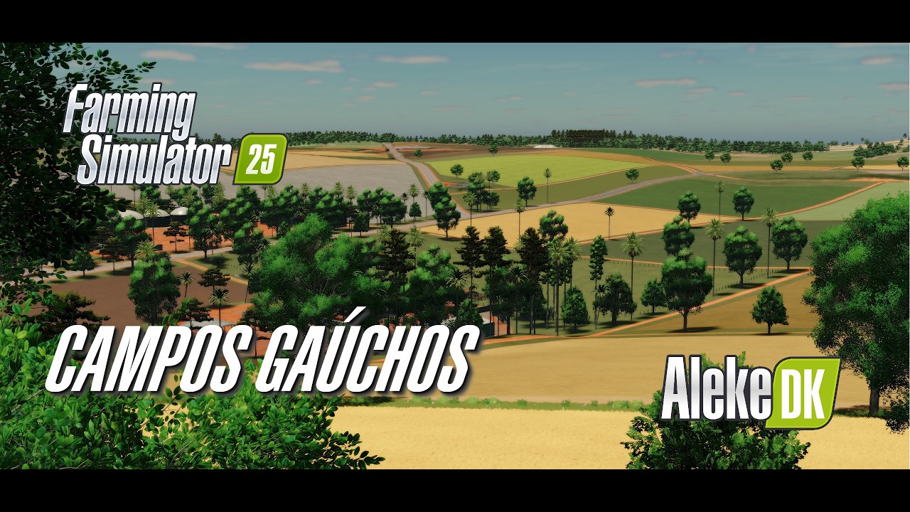 FS 25 // NOVO MAPA BR 🇧🇷 PARA CONSOLES! CAMPOS GAÚCHOS BY @SamuelBatistamodding