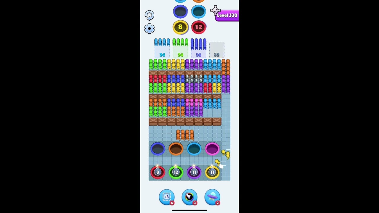 Hole People Level 330 Solution