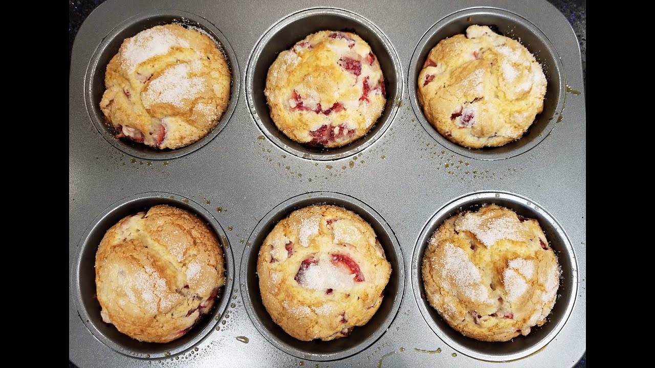 Giant Strawberry Lemon Muffins With Chef Gail Sokol