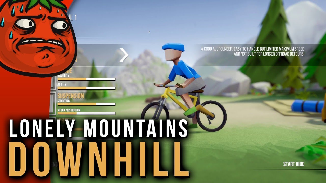 [Tomato] Lonely Mountains Downhill : Streamer defeats lifelong curse