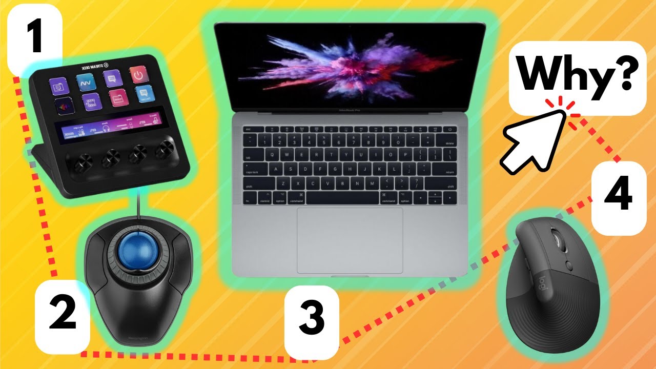 Why I Use 4 Pointing Devices for Productivity & Ergonomics