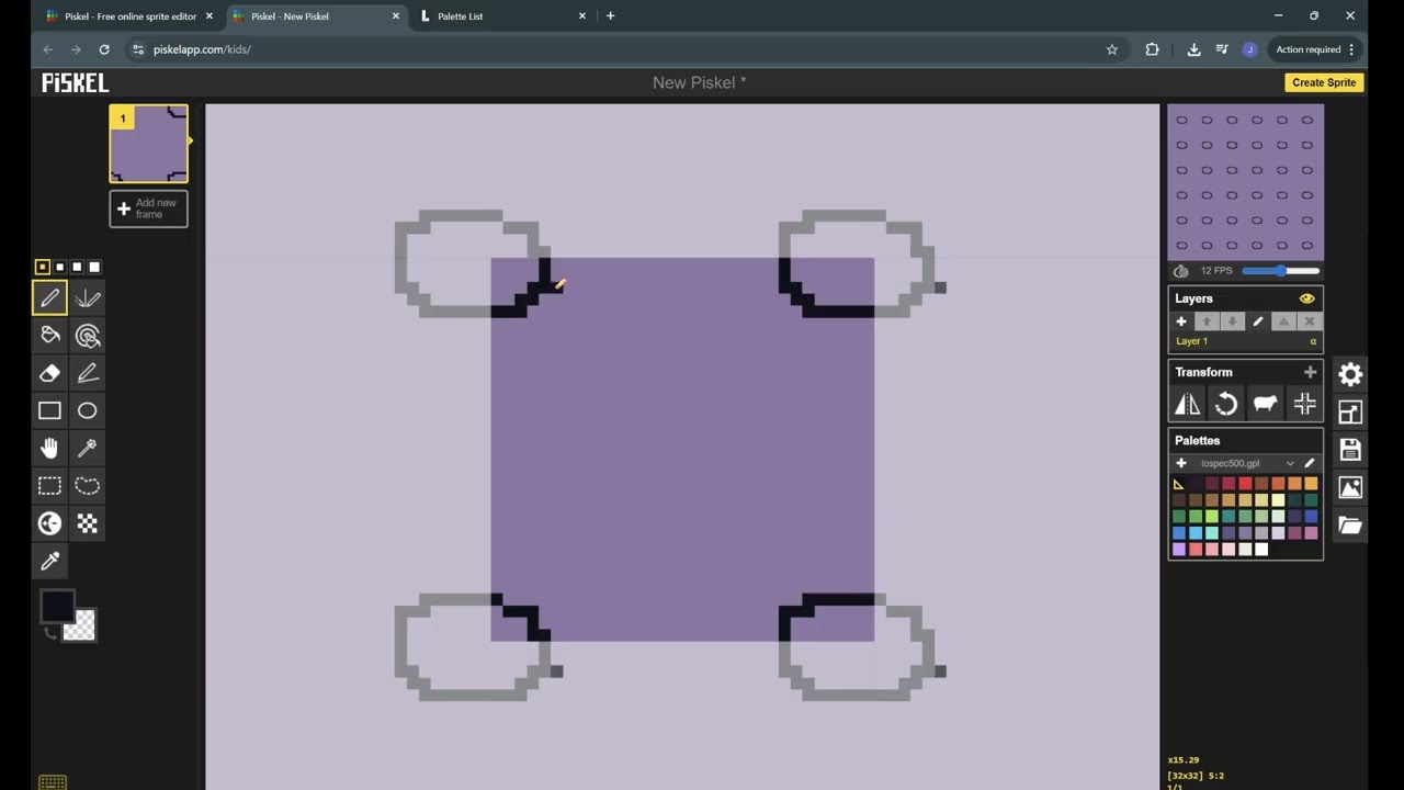 Unity 6.3 Visual Scripting Platformer 04 - Tiled Background
