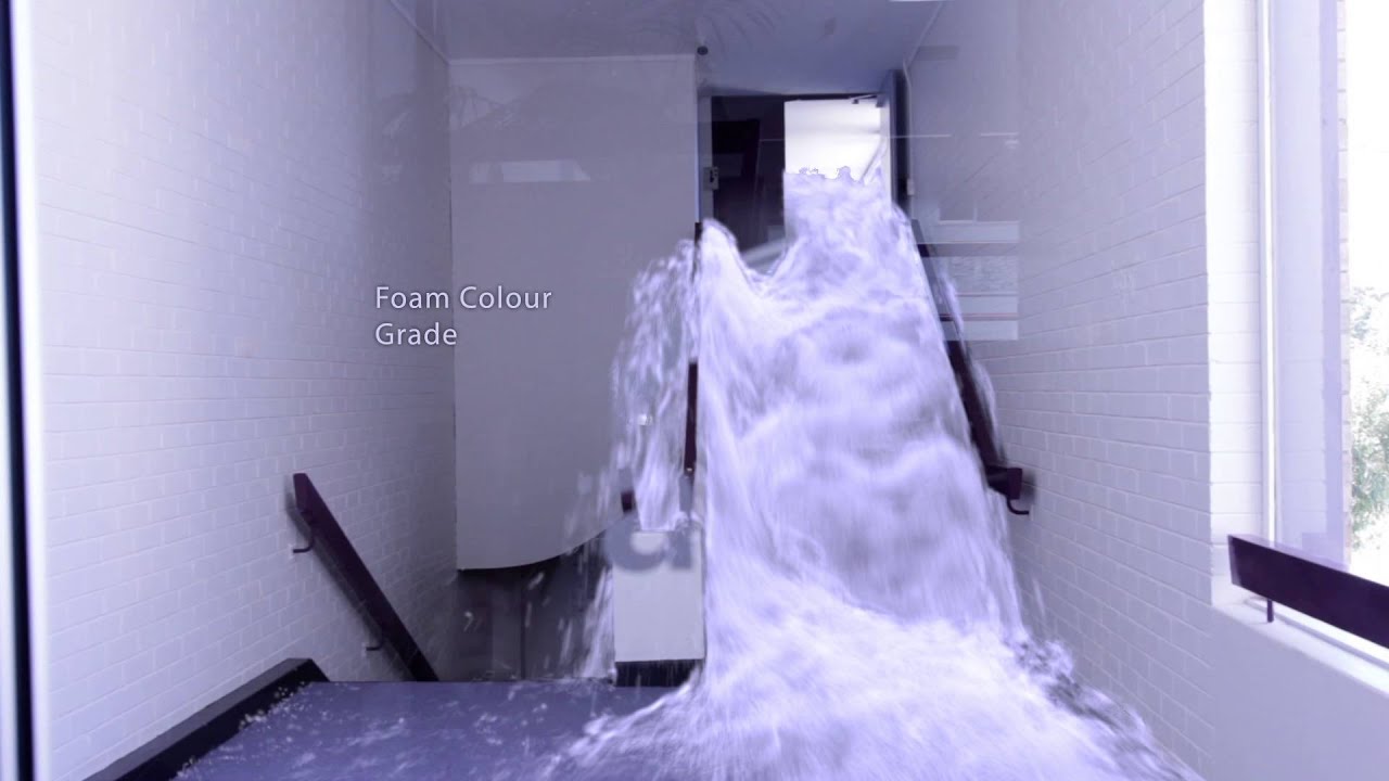 Realflow Flood Simulation + Breakdown - 20 Million Particles