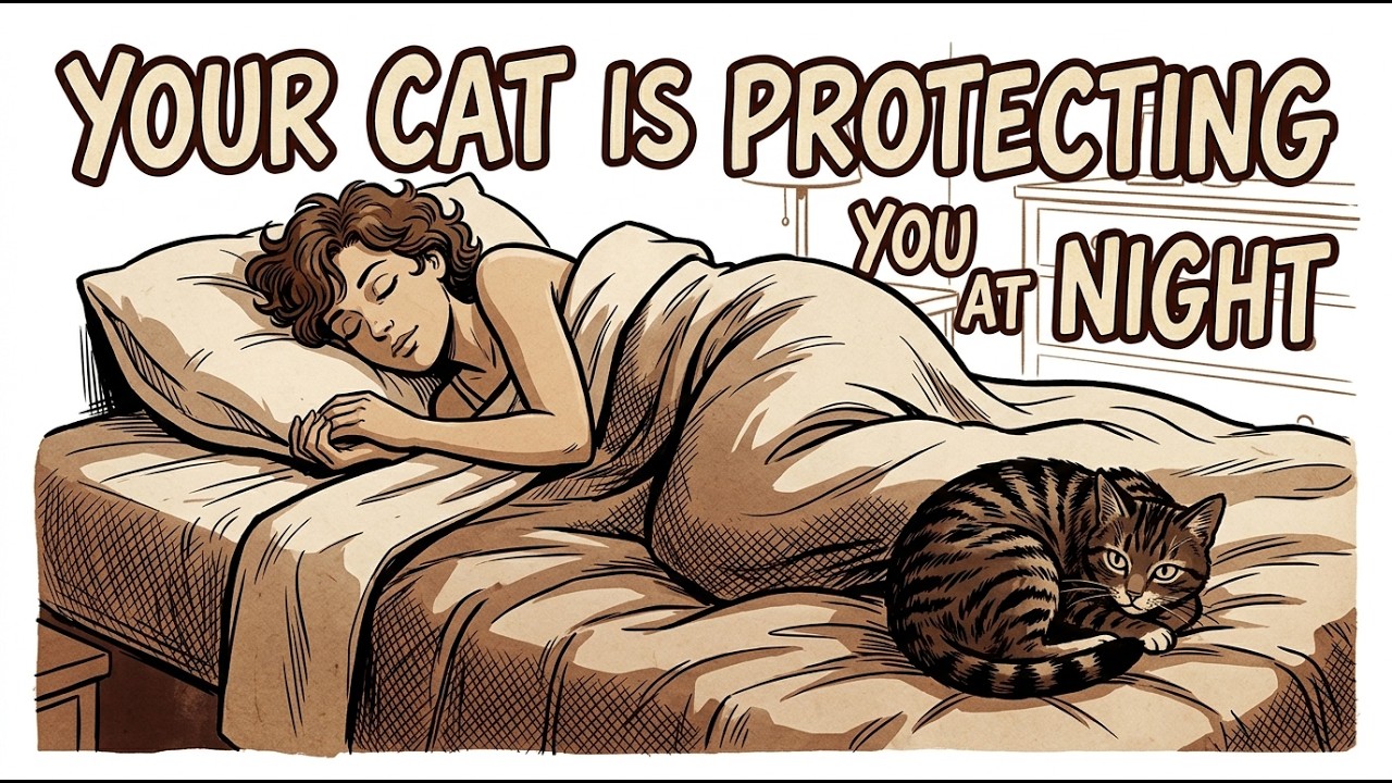 If Your Cat Sleeps At Your Feet, This Is What It Means