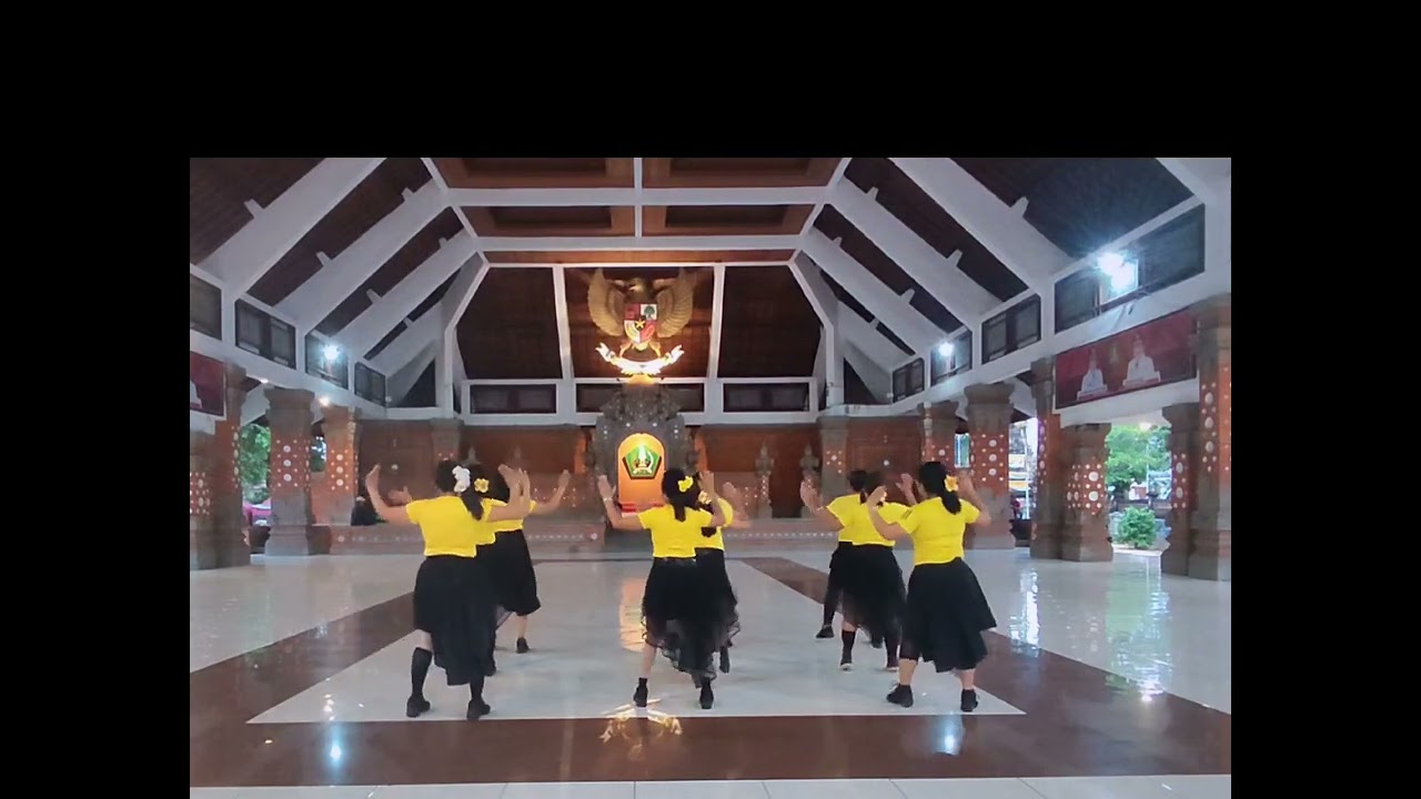 💓|| DJ Layang layang  Bagus Wirata || Line Dance || Beginer Level || Choreo Marini || Mari Menari 