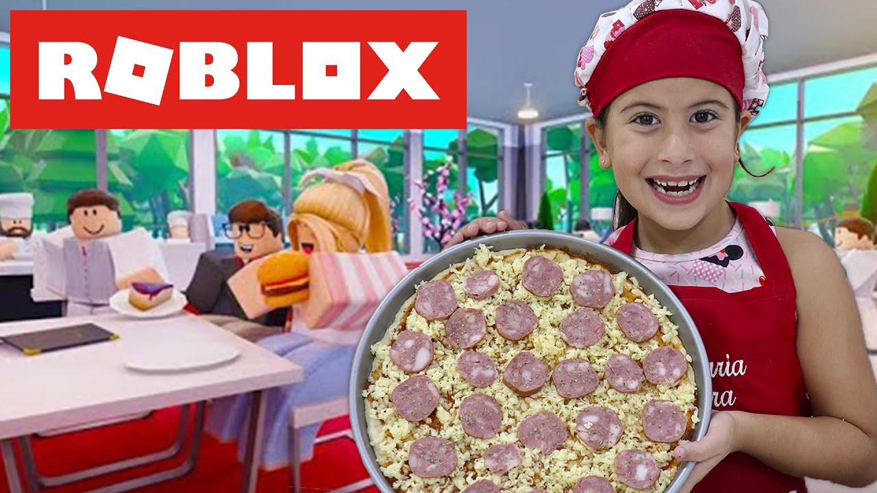 ROBLOX - ABRINDO UM RESTAURANTE COM MEU PAI - MARIA CLARA E JP GAMES