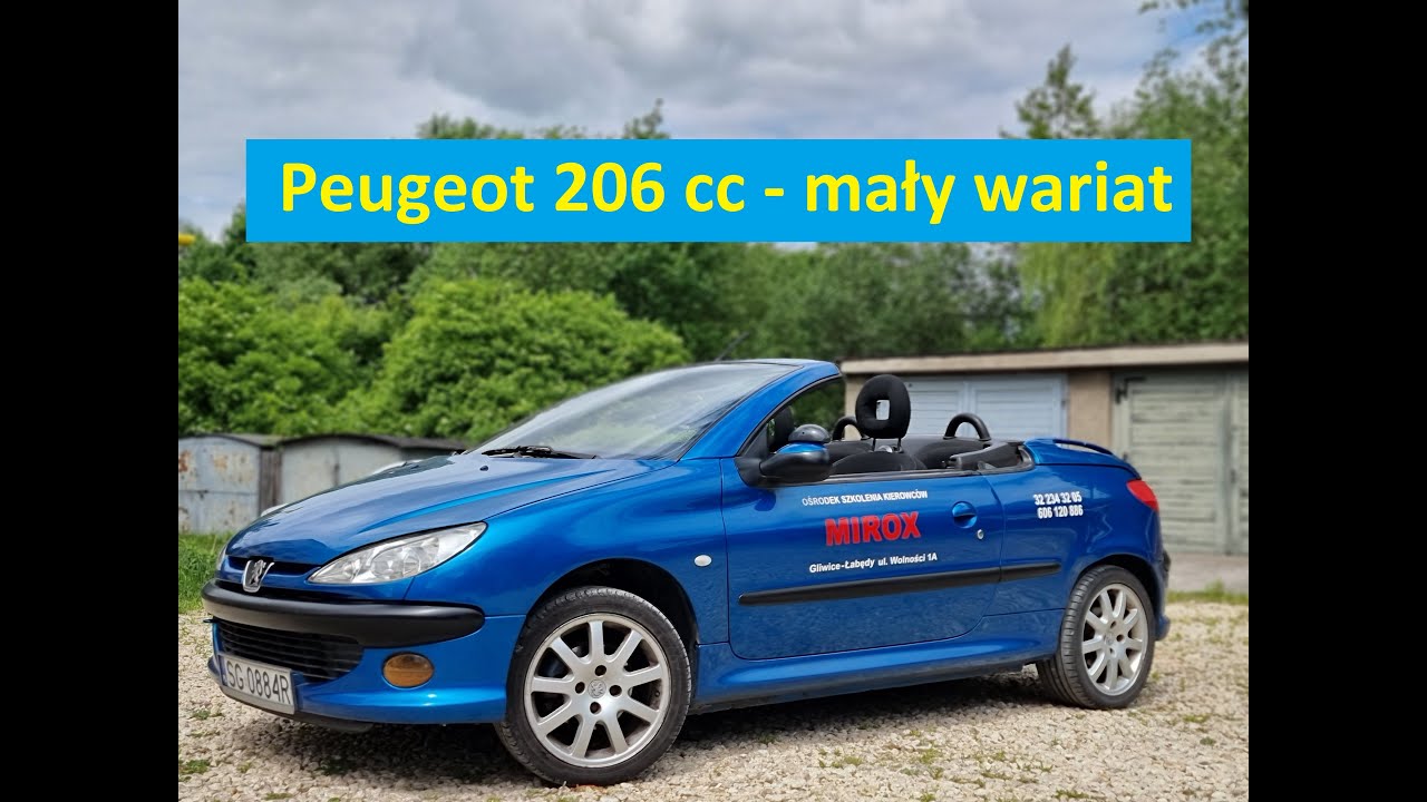 Peugeot 206 cc - 2.0 benzyna/gaz 140 KM