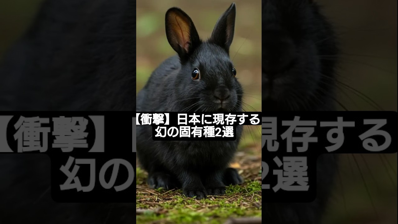 【衝撃】日本に現存する幻の固有種2選。ツシマヤマネコとアマミノクロウサギ