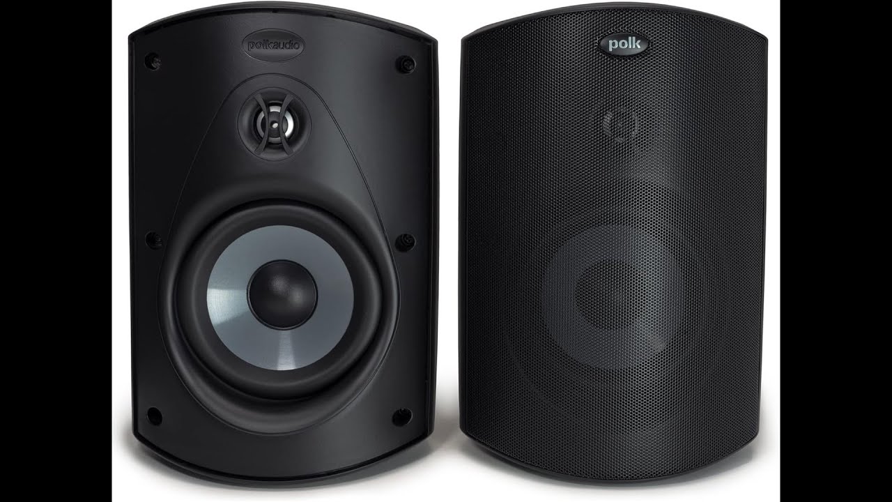 Polk Atrium 5 Outdoor Speakers: Powerful Bass, All-Weather