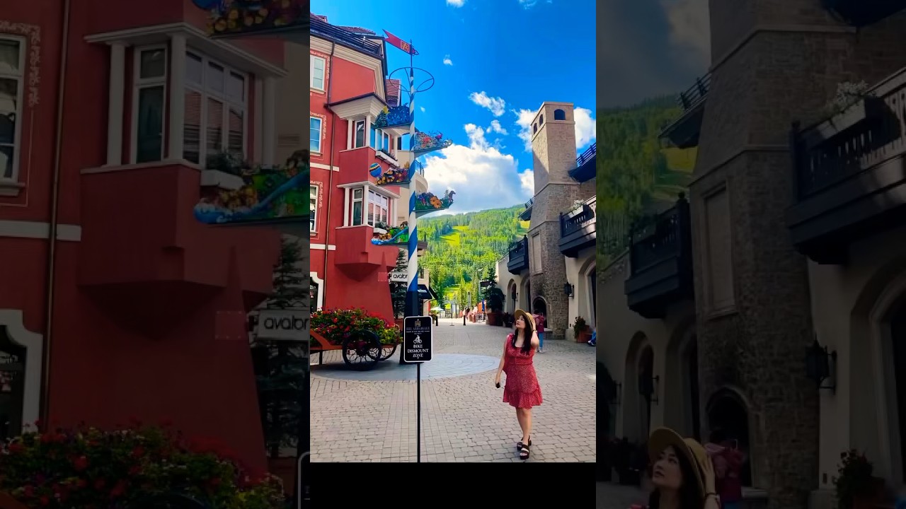 Switzerland?! No 😅 A small city in Colorado. Vail is so charming and enchanting! 