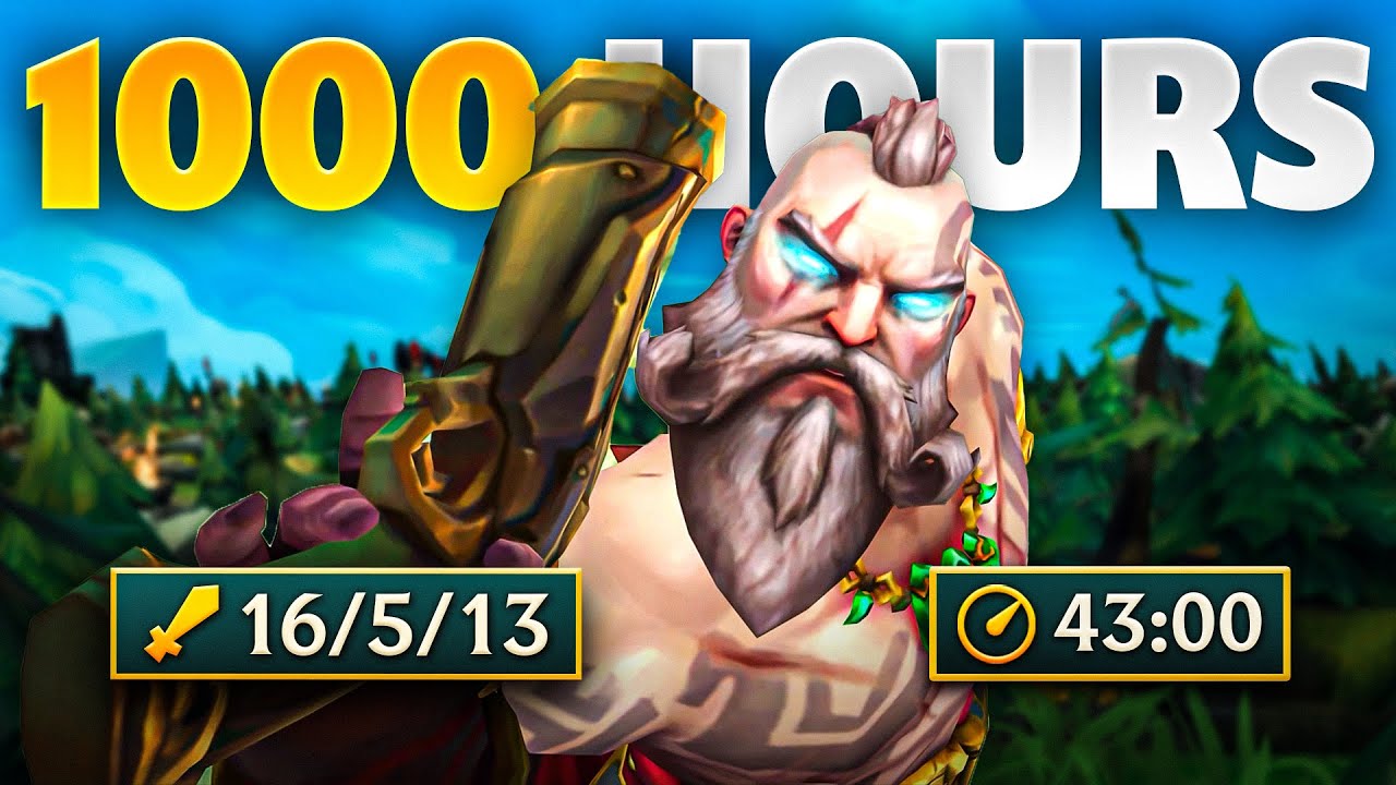 This Is What 1000 Hours Of Gangplank Looks Like...