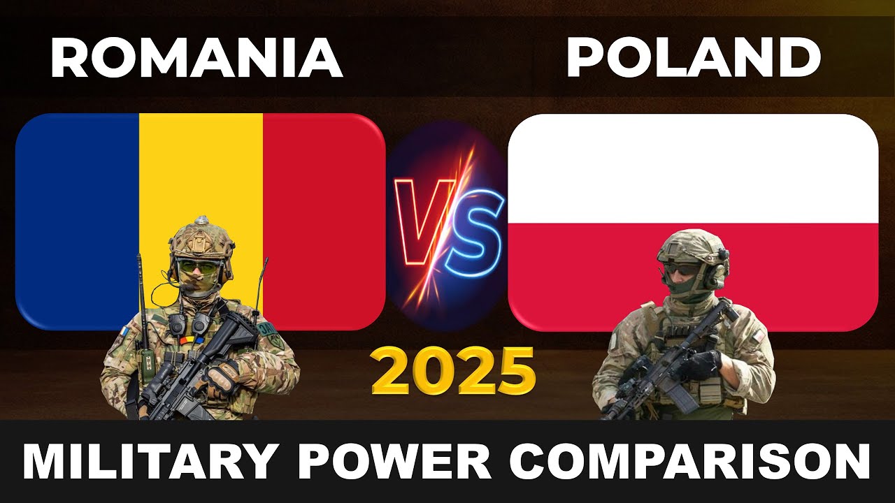 Romania vs Poland Military Power in 2025 | Poland vs Romania Military Power in 2025