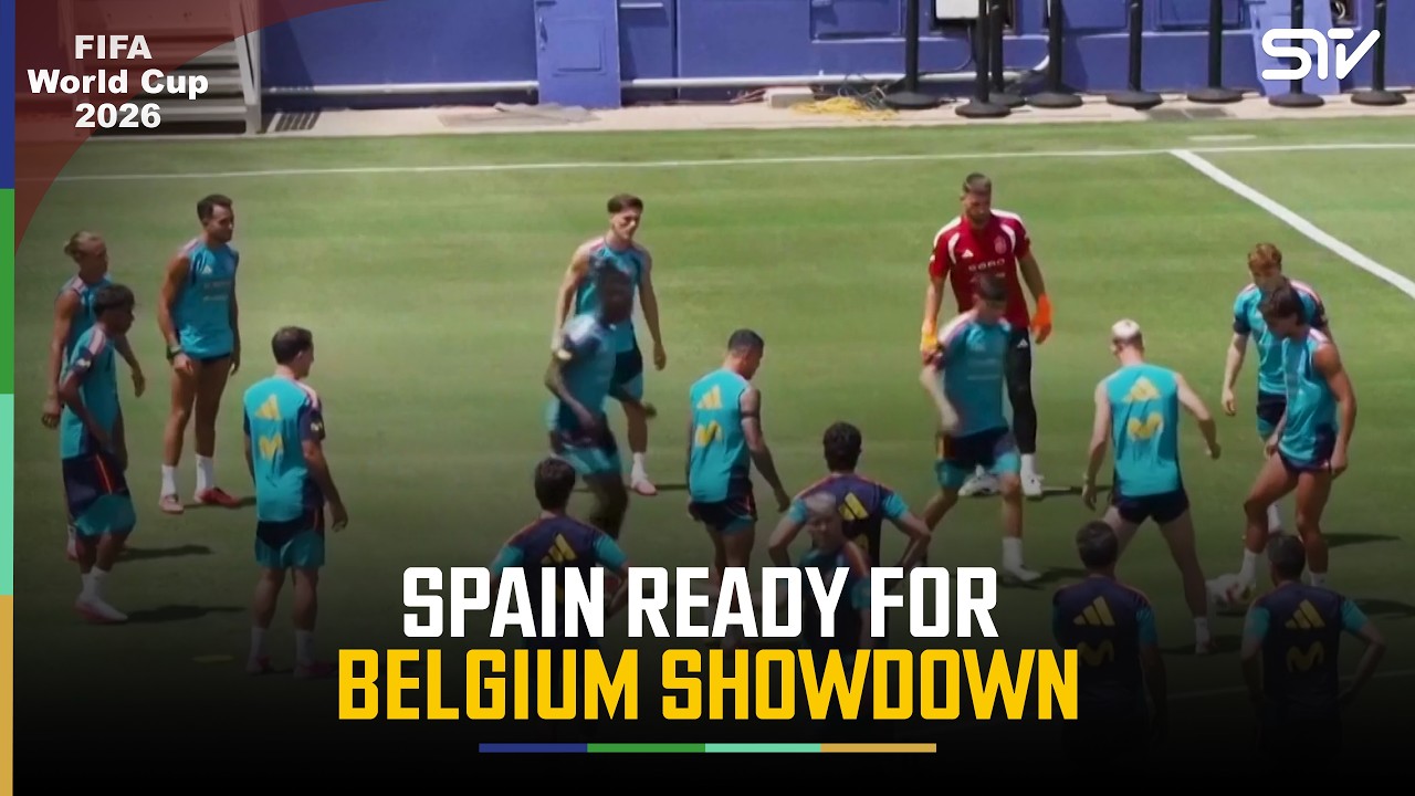 Spain's First Training Session After Defeating Portugal | FIFA World Cup 2026 | ZO1H