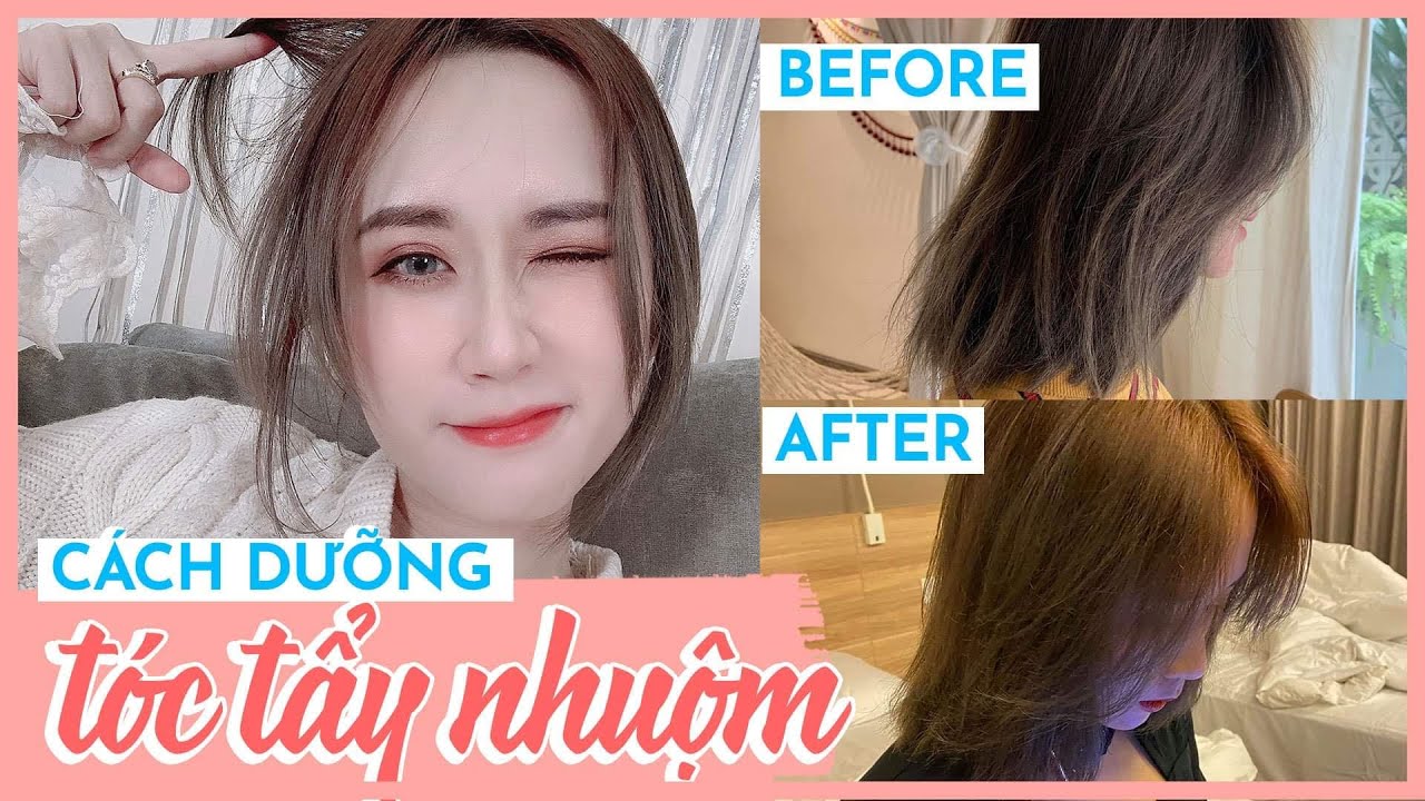 TÓC TẨY NHUỘM KHÔ XƠ THÌ DƯỠNG TÓC NHƯ THẾ NÀO? REVIEW DREAMTREND ESSENCE | HƯƠNG WITCH