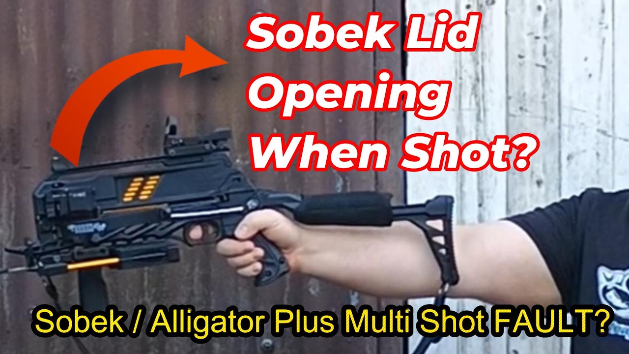 Man Kung Sobek Crossbow Fault - Lid opening when shot?