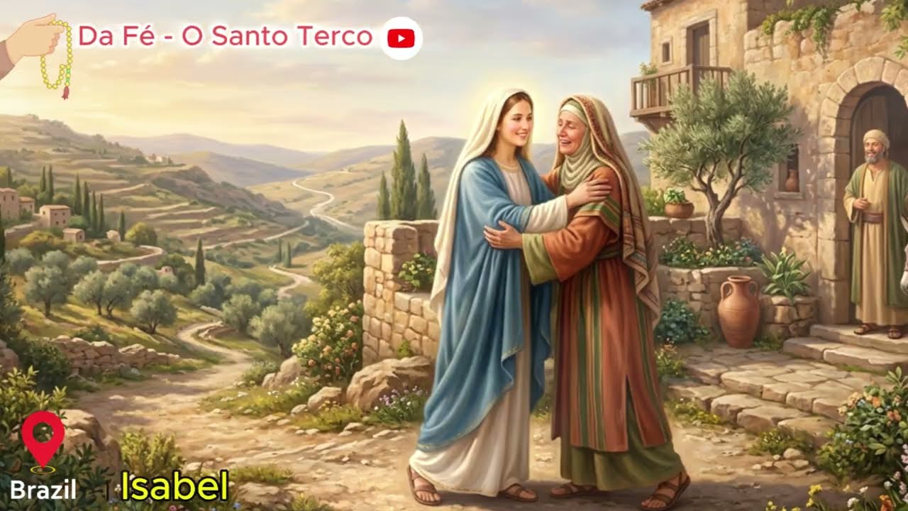 TERÇO DE HOJE - 14/03/2026–SÁBADO: MISTÉRIOS GOZOSOS – 04H