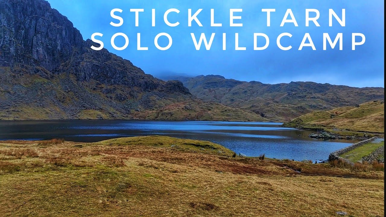 Wildcamping in the Lake District. Stickle Tarn Solo in the Tarptent Scarp 1