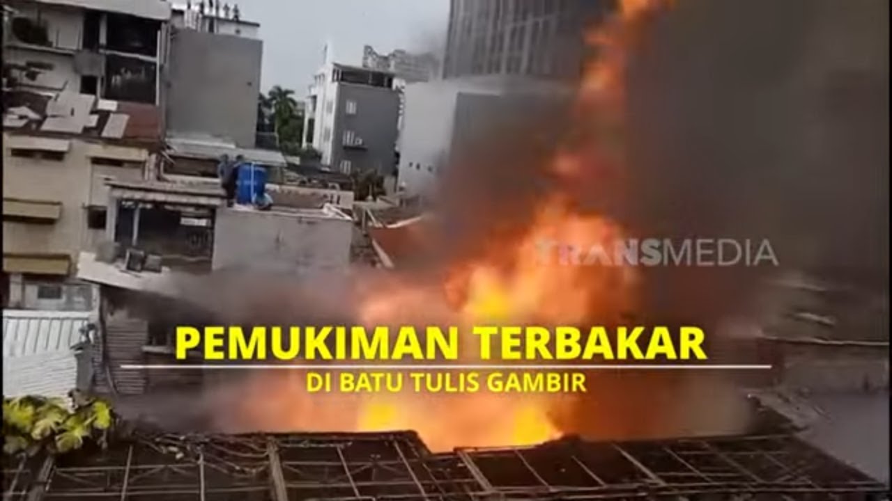 Pemukiman Terbakar di Batu Tulis Gambiri | UJUNG-UJUNGNYA DAMKAR (23/04/25) P2
