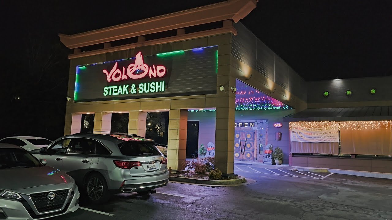 Wife's Bday Dinner and review of Volcano Hibachi Grill. Duluth,  GA