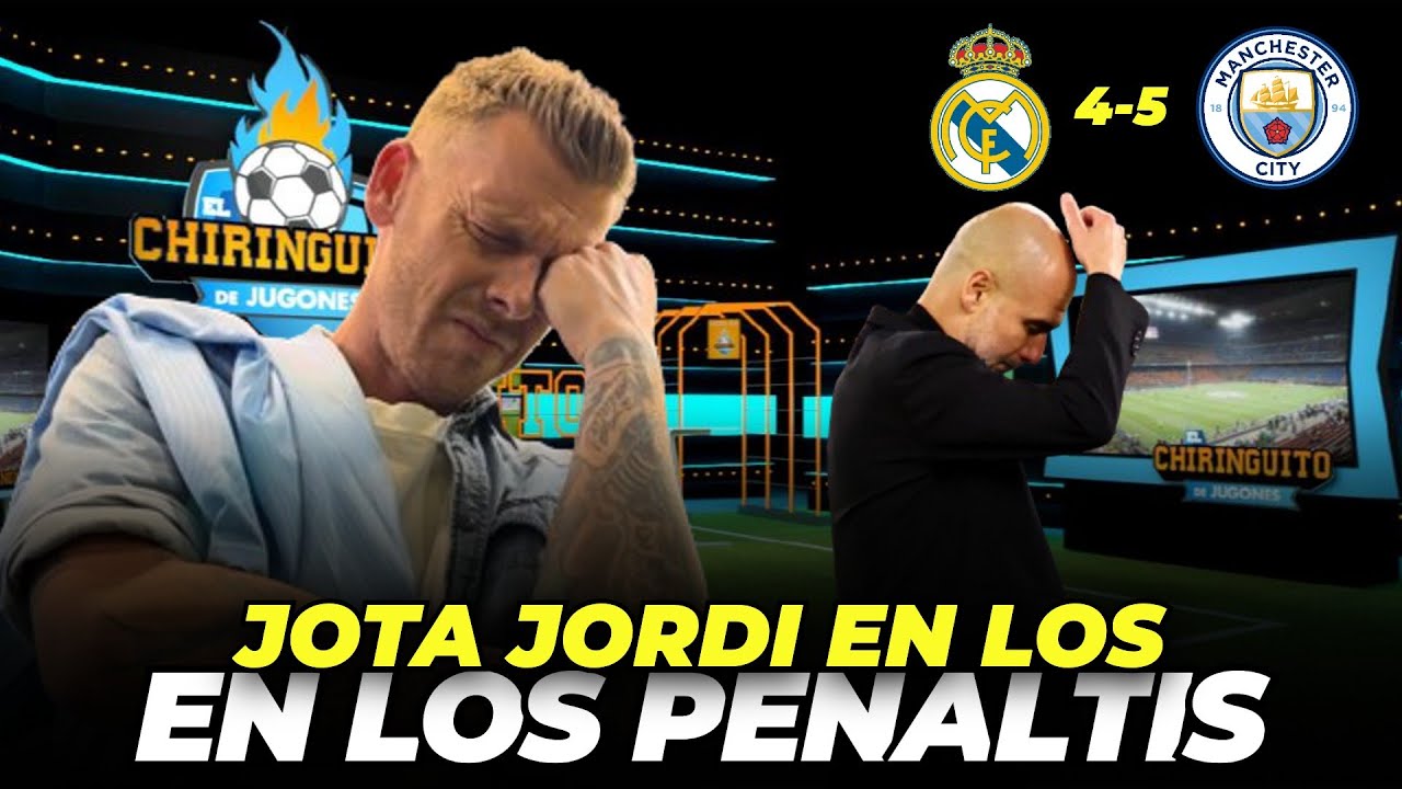 😵 ASÍ ha VIVIDO JOTA JORDI los PENALTIS contra el CITY