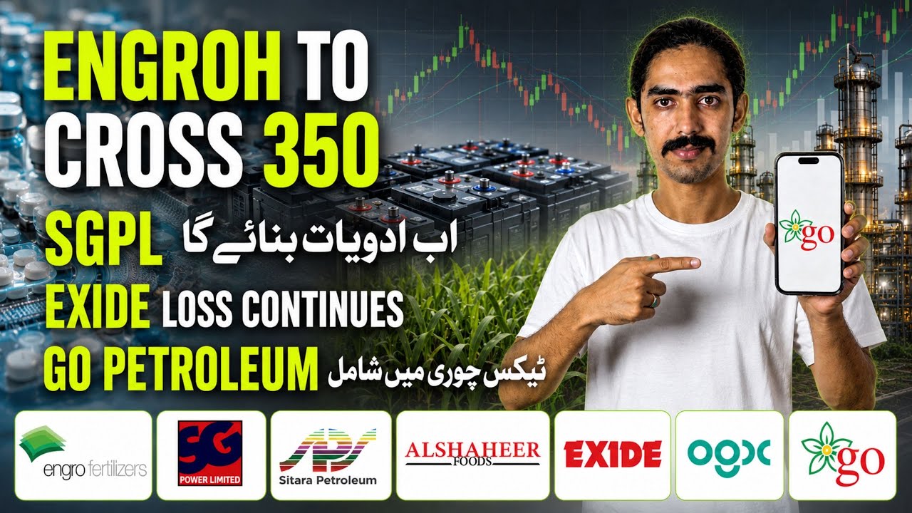 PSX | Mari Energy | ENGROH To Cross 350 | SGPL To Enter Pharma | SPSL Raid Case | EXIDE | ASC | PPL