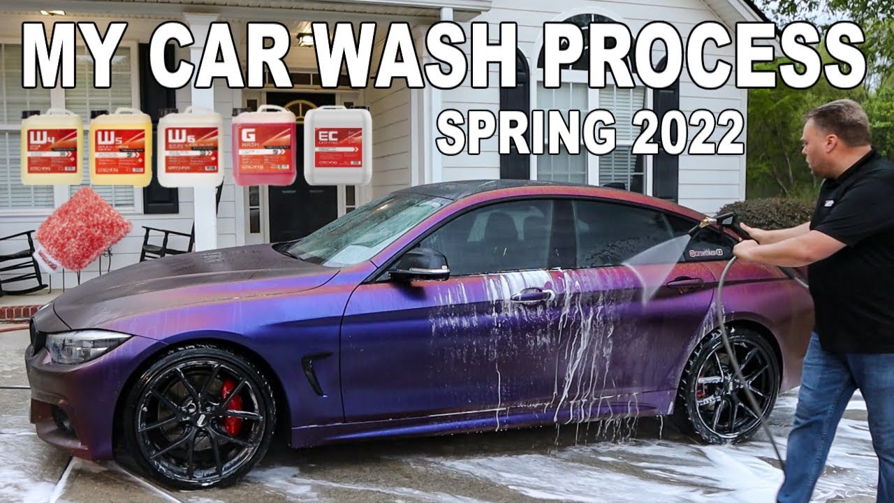 My Spring Car Washing Process 2022 | Gtechniq Products | Car Washing Tips