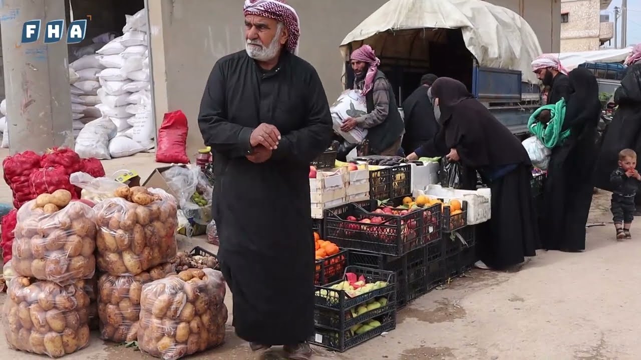 يشهد سوق البازار الشعبي في مدينة الراعي إقبالاً جيداً خلال شهر رمضان نظراً لانخفاض الأسعار فيه