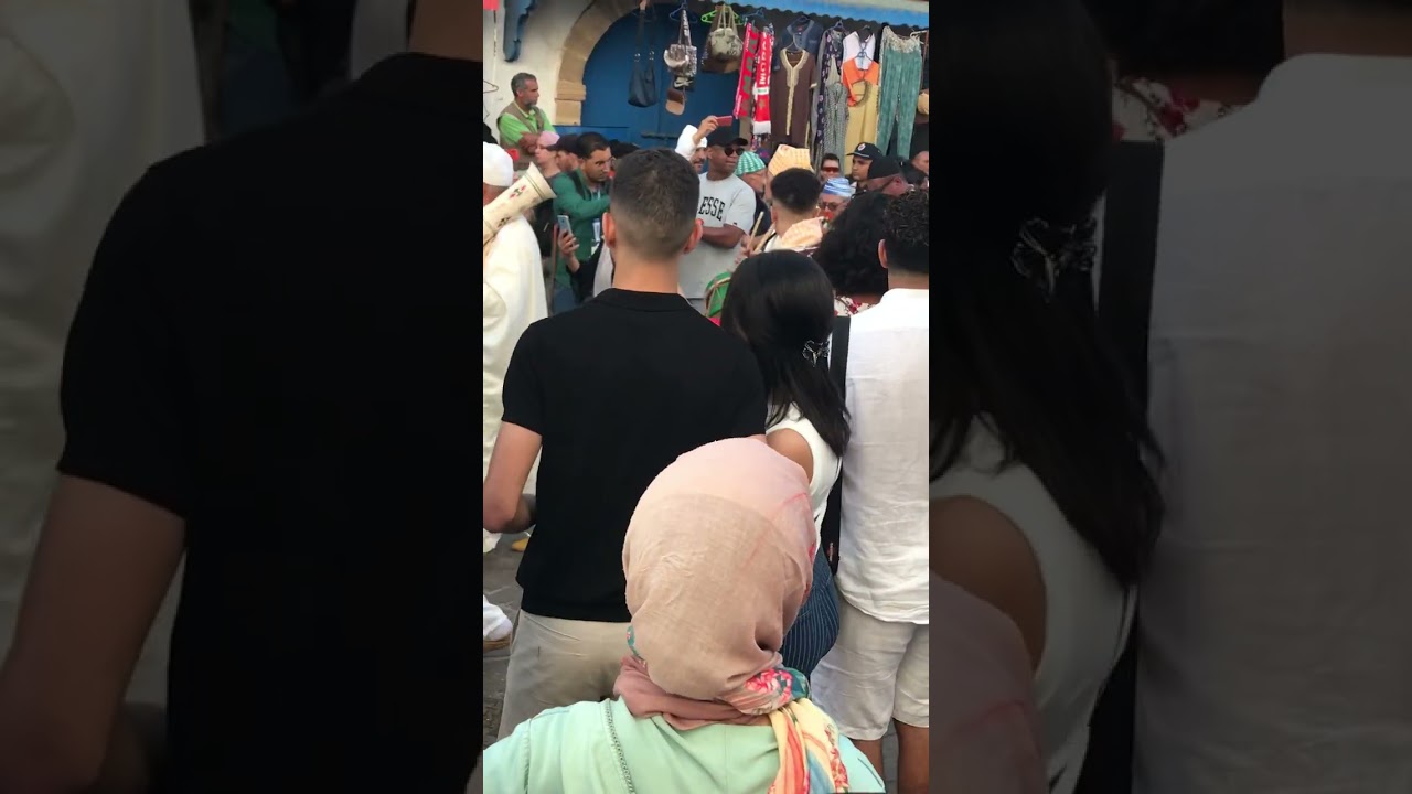 L&rsquo;ouverture de #festival #gnaoua 2024 , l&rsquo;entr&eacute;e des groupes de #gnawamusic .