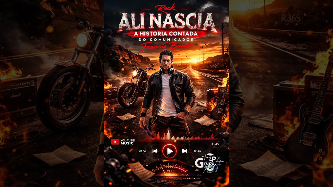 🎧 Musica - Ali Nascia - A história do Francis Bauer & Grupo Batera Produções em Rock and Roll 🎸