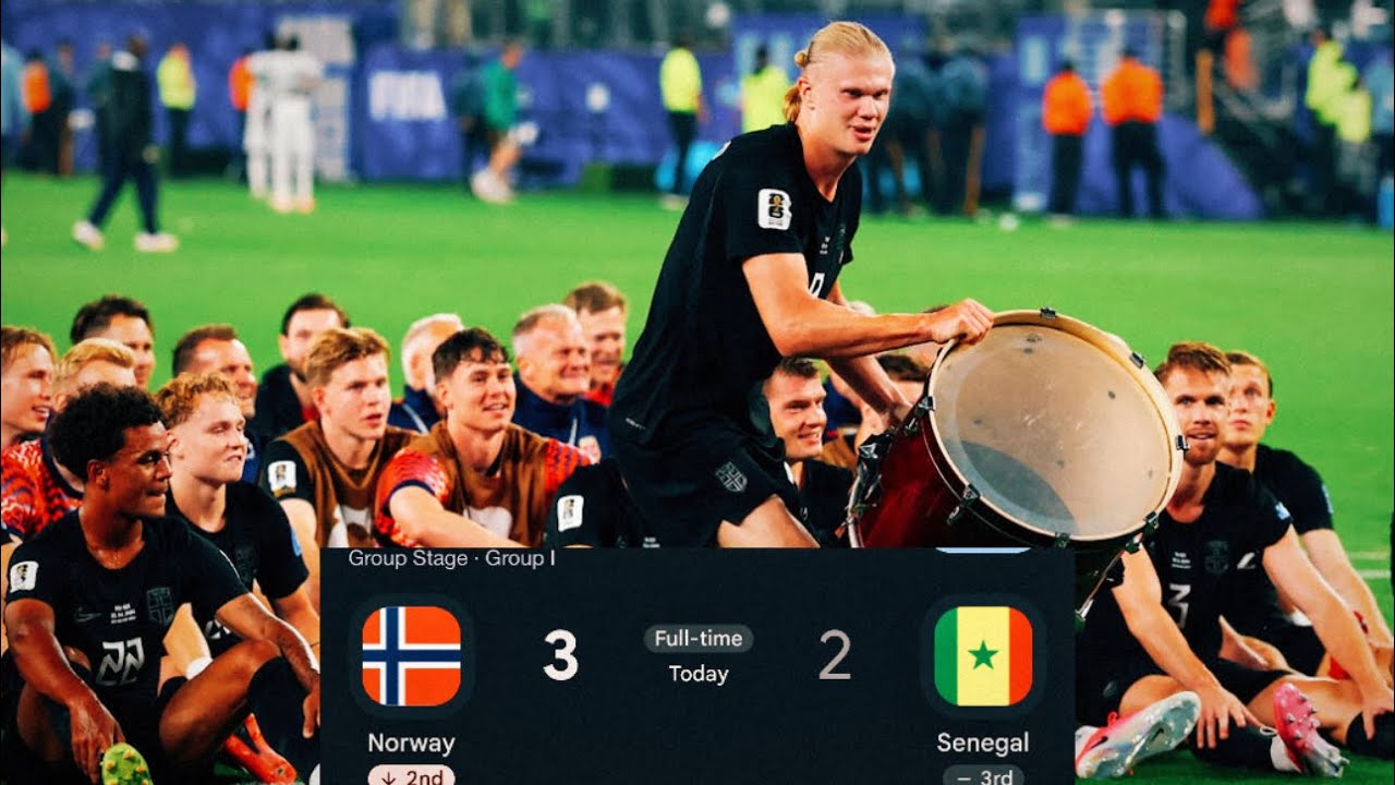 🇳🇴 Haaland & Norway Celebrate Historic Qualification! 🔥| Best World Cup Celebration 