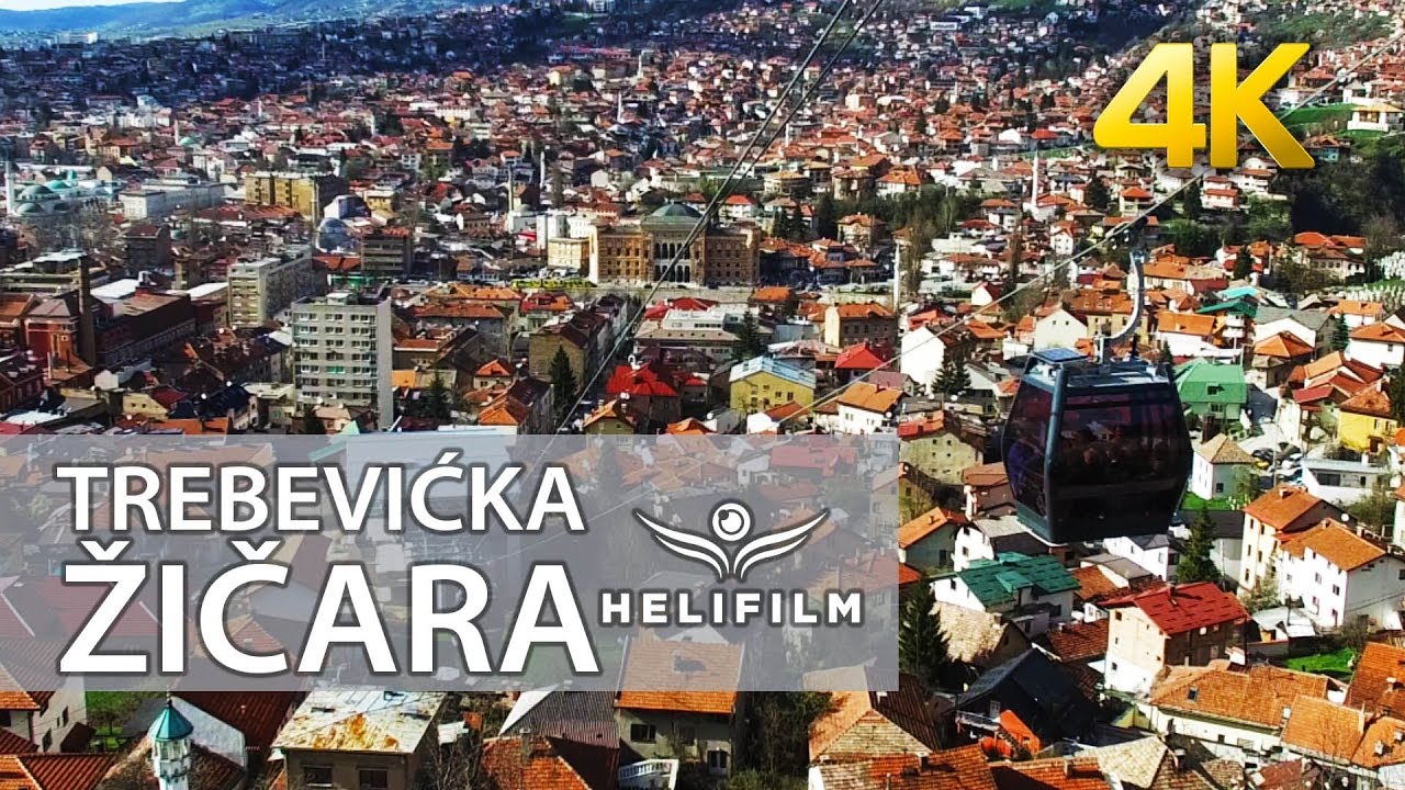 Trebevicka zicara - 4K - Sarajevo 06.04.2018. - Otvorenje - Snimci iz zraka