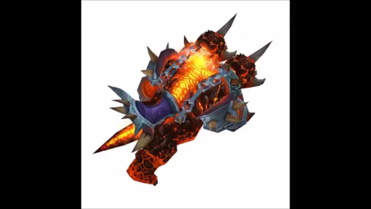WOW Molten Core - Core Hound Mount ! Best Mount Ever in WOD