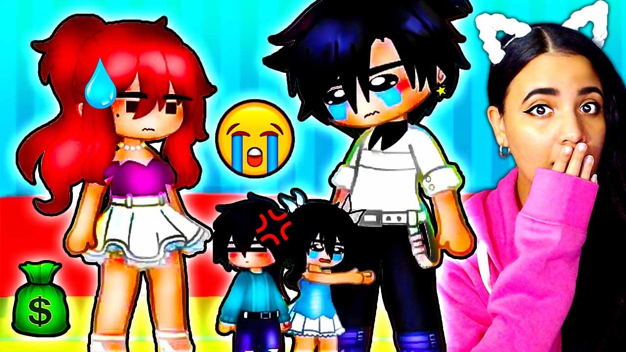 Babysitting the Billionaire's Twins...😅😬 Gacha Club Mini Movie Love Story Reaction