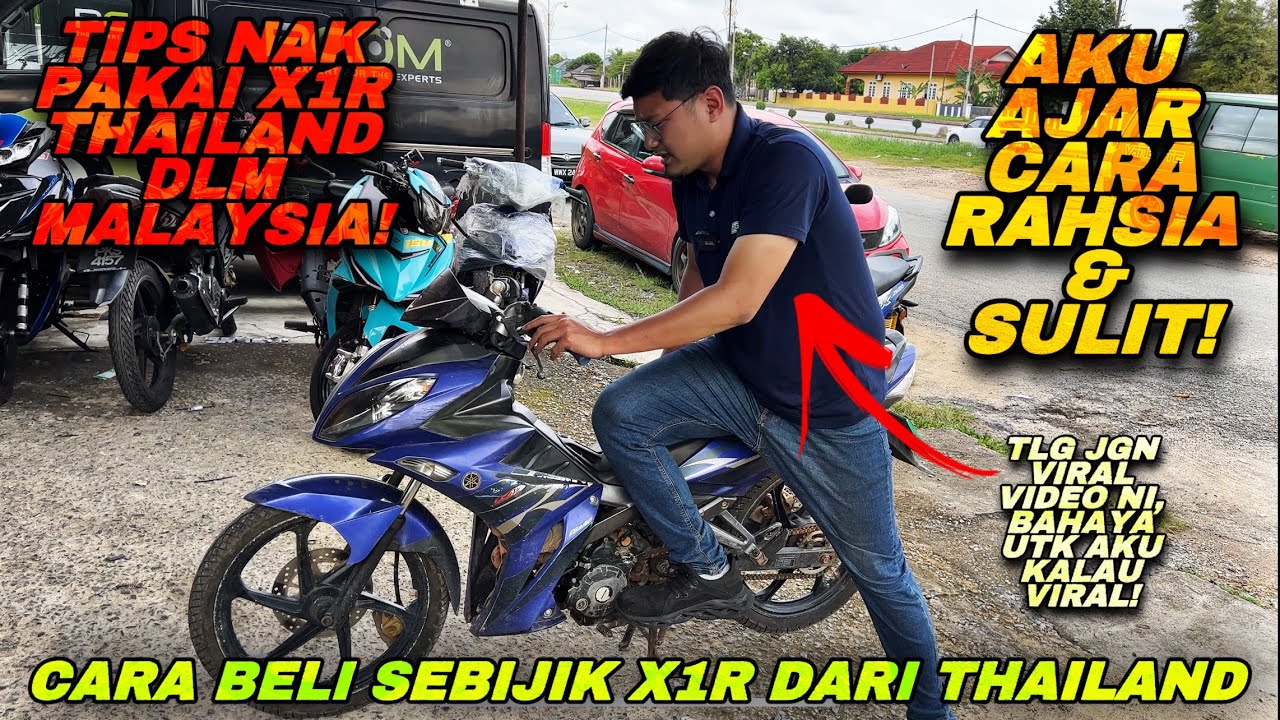 RAHSIA SULIT CARA MASUKKAN & PAKAI X1R THAI DLM MALAYSIA | JGN VIRALKAN VIDEO NI! | AKU BELI X1R ORI