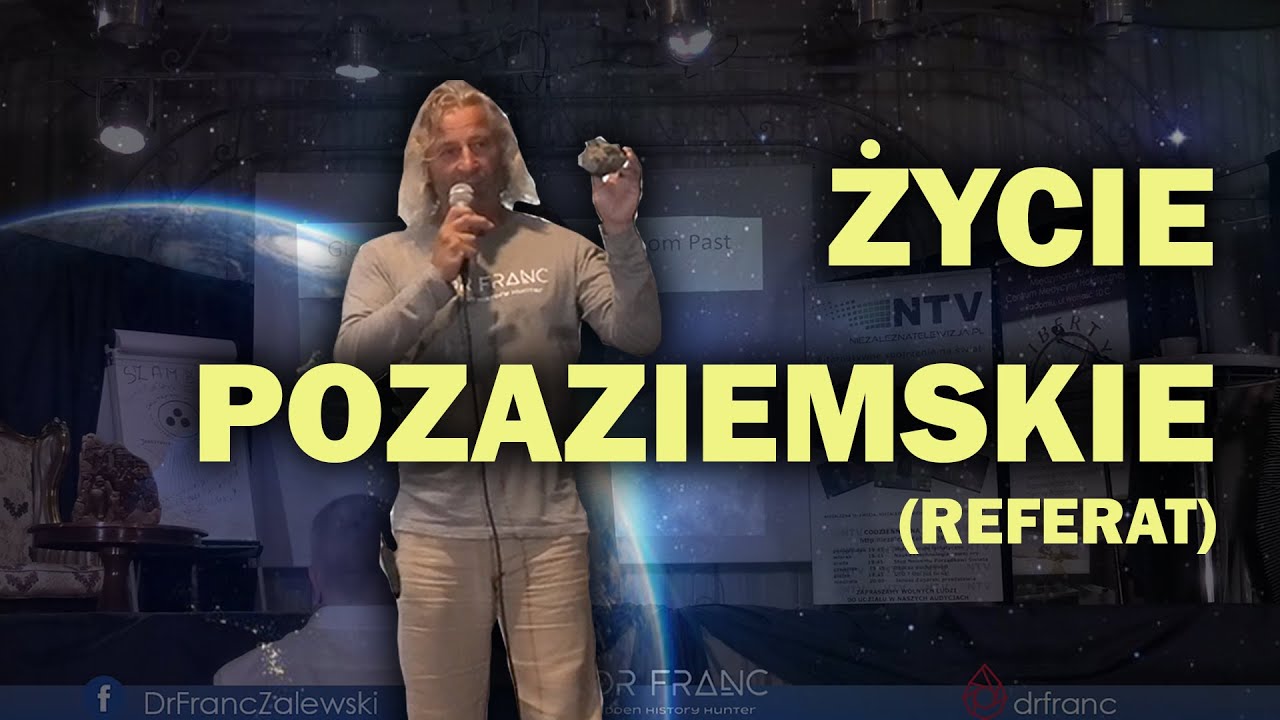 Życie pozaziemskie  | Meteoryty | Dr Franc Zalewski (EN/RUS/PL)