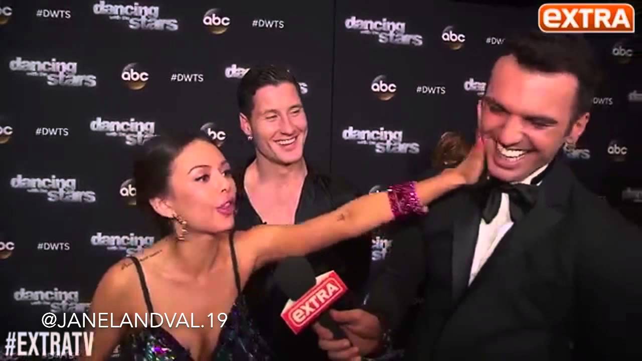 Janel and Val after show interviews with Tony Dovolani Best Bits