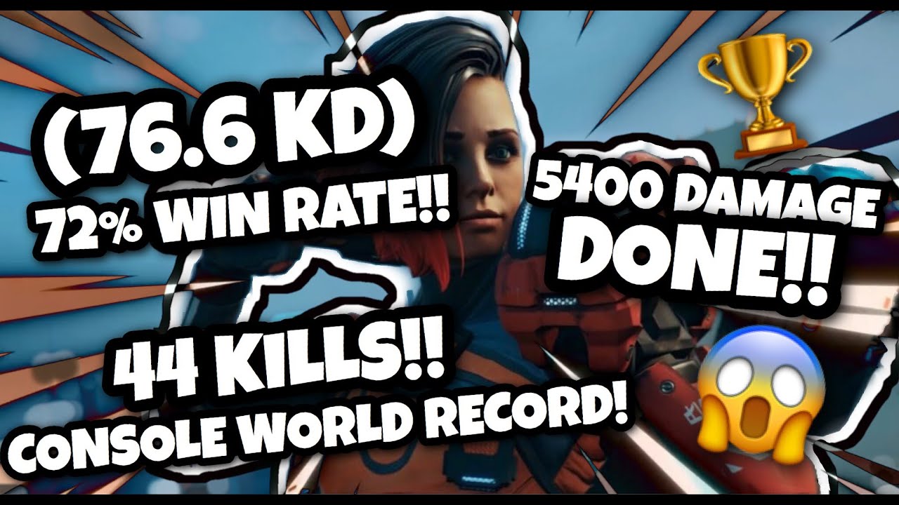 Holding World Record Kills On Console! | HYPER SCAPE