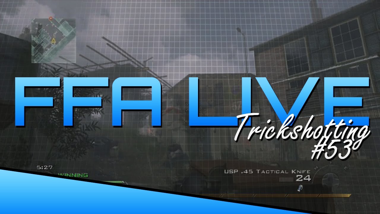 FaZe Rain - FFA TrickShotting LIVE - Episode 53 (BO2/MW2)