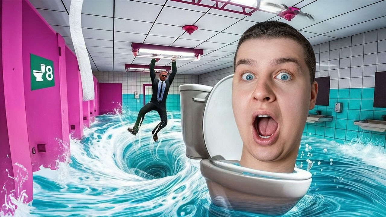 Я СБЕЖАЛ ИЗ САМОГО ЖУТКОГО ТУАЛЕТА! УВИДЕЛ ВСЕ АНОМАЛИИ! 8 TOILET