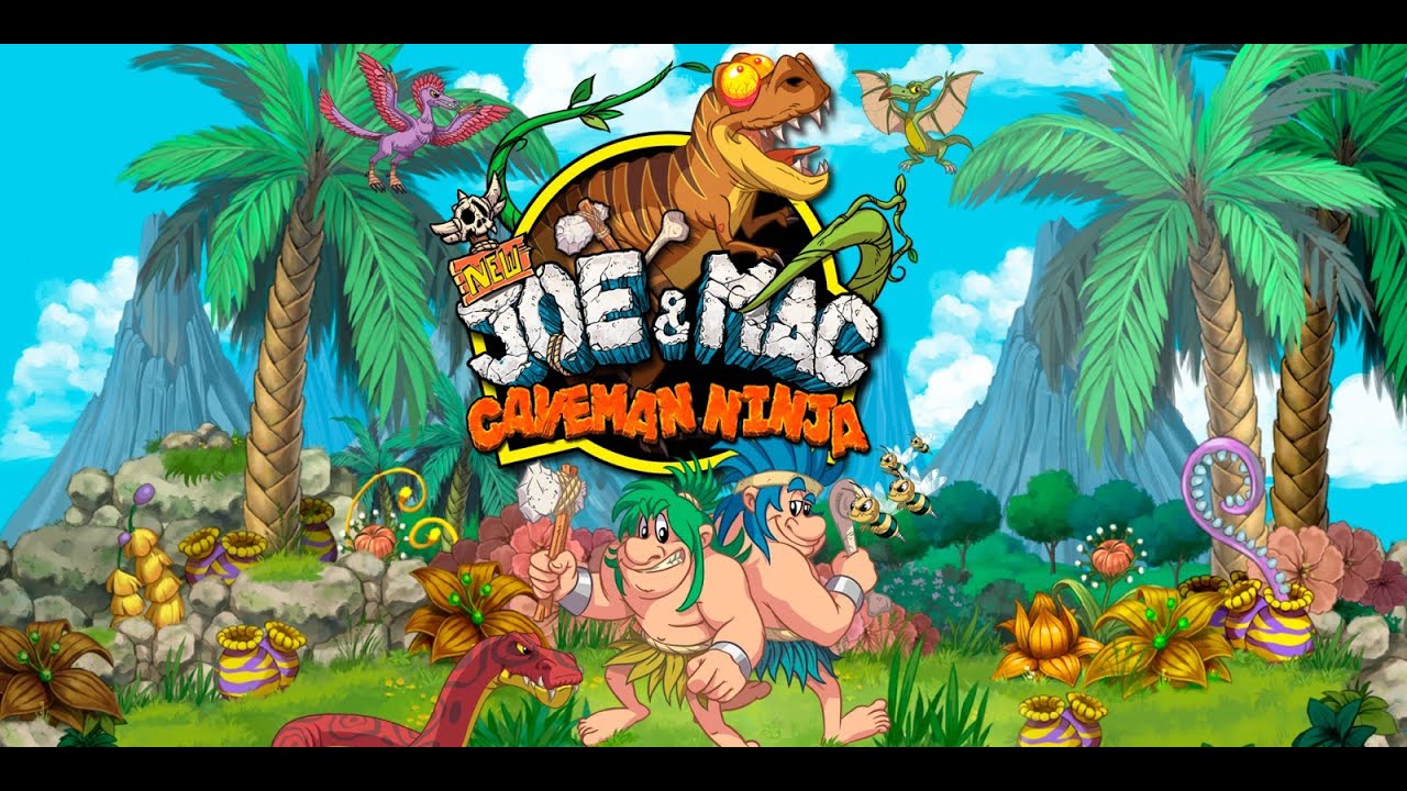 GAMEPLAY ITA - New Joe & Mac: Caveman Ninja - Bartop Arcade Cabinet 4K www.arcadecabinetmachine.com