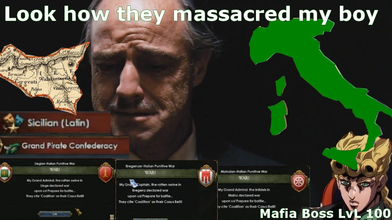 Mafia Boss Italy (EU4 MEME)