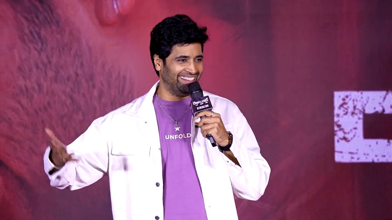 Hero Adivi Sesh Superb Speech | Dacoit Movie Thank You Meet | V6ENT