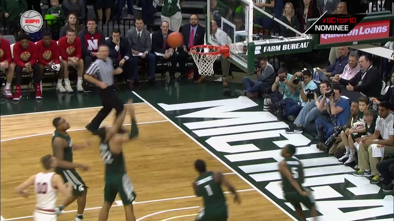 Winston Goes Off Glass to Bridges for the Jam vs. Nebraska