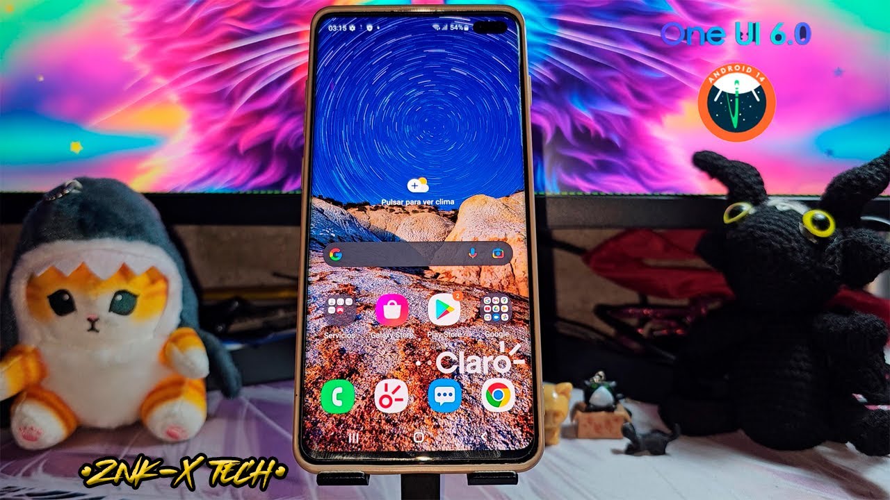 Actualizar Samsung S10+ G975F A OneUi 6.0 Android 14