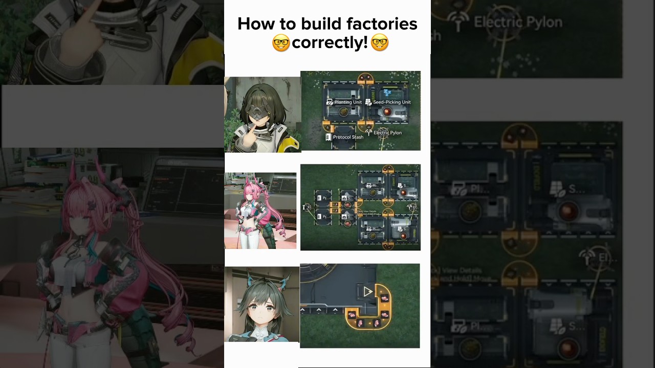 🤓How to build factories correctly!🤓 [Arknights:Endfield] #arknightsendfield  #endfieldcreators