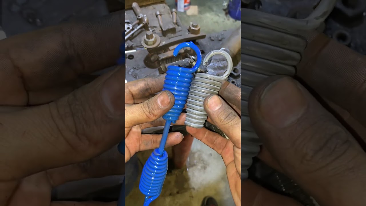 Fabricando resorte de Zapata de carreta posterior #parati #springplatform #shortvideo #01tendencias