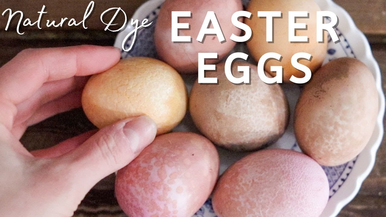 Natural Dye Easter Eggs Tutorial