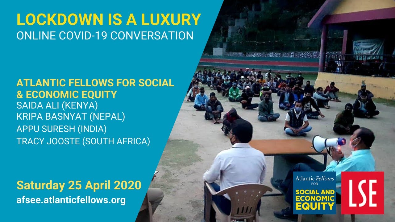 Lockdown is a Luxury: COVID-19 Conversation